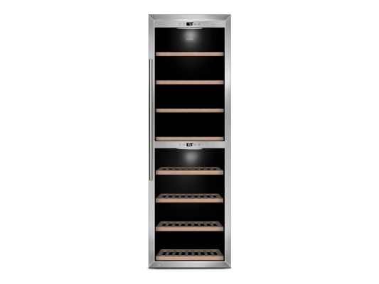 Caso | Wine Cooler | WineComfort 1800 Smart | Energy efficiency class G | Free standing | Bottles capacity 180 | Stainless steel