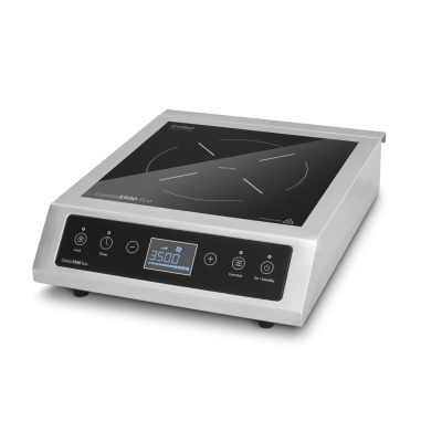 Caso | Hob | Gastro 3500 Eco | Number of burners / cooking zones 1 | Touch | Black / Stainless Steel | Induction