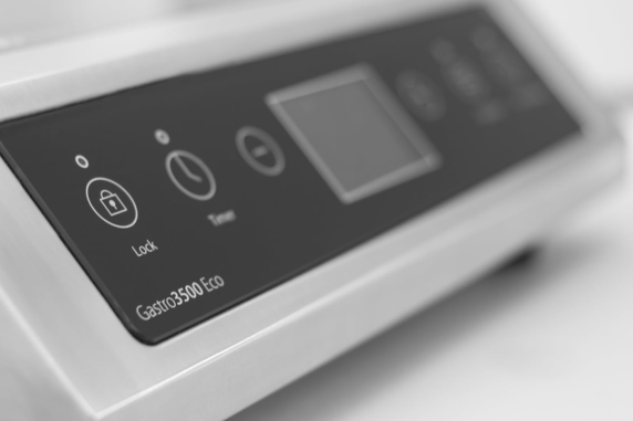 Caso | Hob | Gastro 3500 Eco | Number of burners / cooking zones 1 | Touch | Black / Stainless Steel | Induction