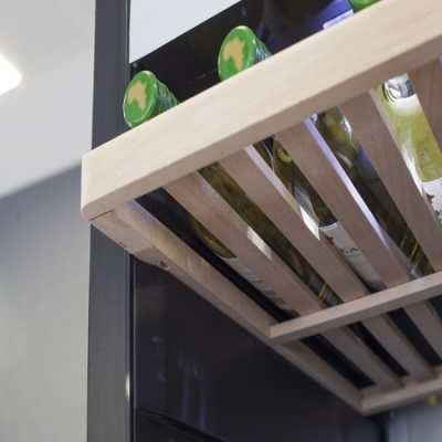 Caso | Wine Cooler | WineChef Pro 126-2D | Energy efficiency class G | Free standing | Bottles capacity 126 | Black