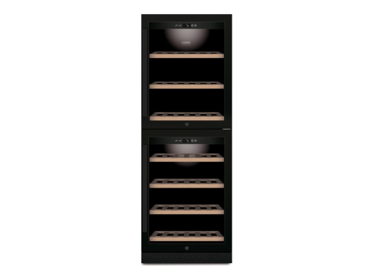 Caso | Wine Cooler | WineChef Pro 126-2D | Energy efficiency class G | Free standing | Bottles capacity 126 | Black