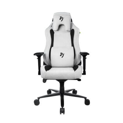 Arozzi Fabric Gaming Chair Vernazza Supersoft Light Grey