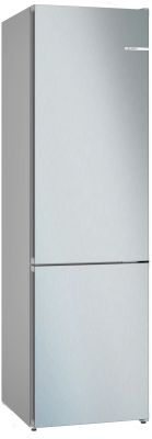 Bosch | Refrigerator | KGN392LDF | Energy efficiency class D | Free standing | Combi | Height 203 cm | No Frost system | Fridge net capacity 260 L | Freezer net capacity 103 L | 35 dB | Stainless steel