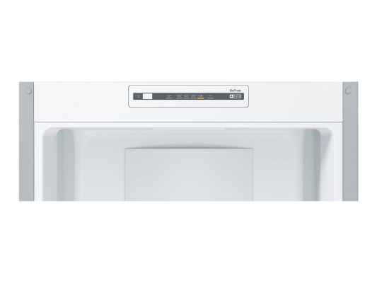 Bosch | Refrigerator | KGN36NLEA | Energy efficiency class E | Free standing | Combi | Height 186 cm | No Frost system | Fridge net capacity 216 L | Freezer net capacity 89 L | 42 dB | Stainless steel