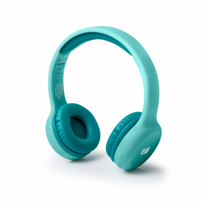 Muse | Stereo Kids Headphones | M-215BTB | Over-Ear | Bluetooth | Blue | Wireless