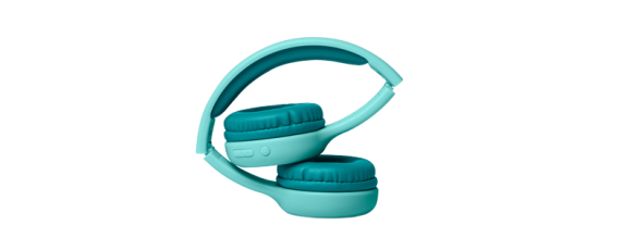 Muse | Stereo Kids Headphones | M-215BTB | Over-Ear | Bluetooth | Blue | Wireless