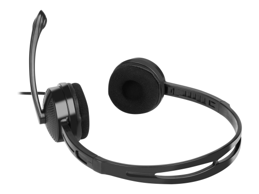 Natec | Headset | Canary Go | Wired | On-Ear | Microphone | Noise canceling | Black
