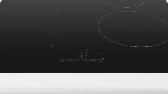 Bosch | Hob | PWP611BB5E | Induction | Number of burners / cooking zones 4 | Touch | Timer | Black
