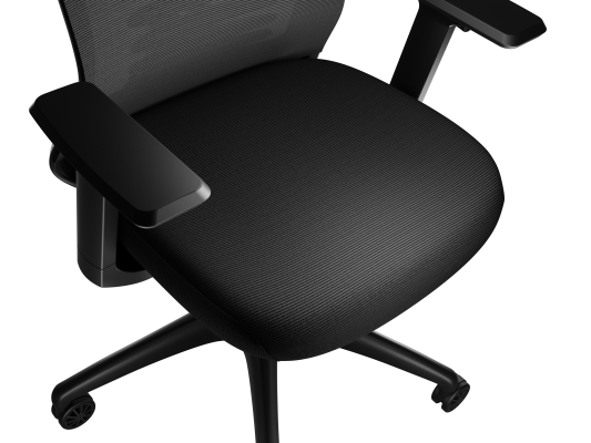 Genesis Ergonomic Chair Astat 200 Base material Nylon; Castors material: Nylon with CareGlide coating | Black