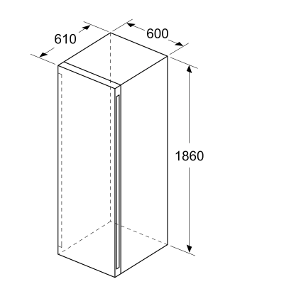Bosch | Wine Cooler | KWK36ABGA | Energy efficiency class G | Free standing | Bottles capacity 199 | Black
