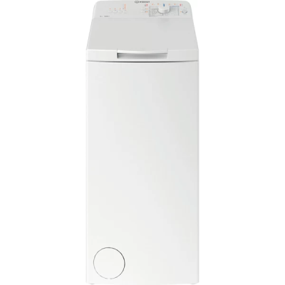 INDESIT | Washing machine | BTW L60400 EE / N | Energy efficiency class C | Top loading | Washing capacity 6 kg | 951 RPM | Depth 60 cm | Width 40 cm | White