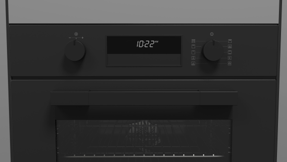 Fulgor | Oven | FUO 6011 P MT MBK Urbantech | 65 L | Multifunctional | Pyrolysis | Knobs | Height 59.6 cm | Width 59.4 cm | Matte Black