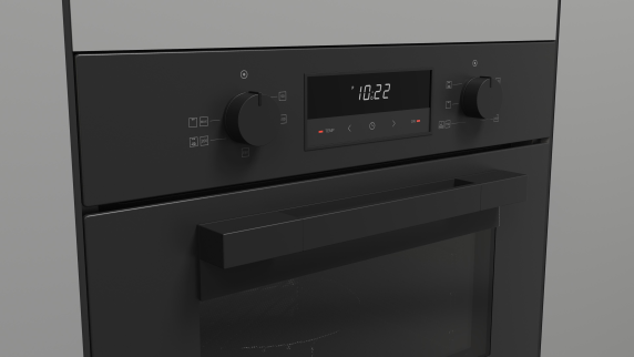 Fulgor | Microwave Oven With Grill | FUGMO 4505 MT MBK | Built-in | 1000 W | Grill | Matte Black