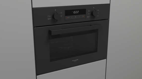 Fulgor | Microwave Oven With Grill | FUGMO 4505 MT MBK | Built-in | 1000 W | Grill | Matte Black