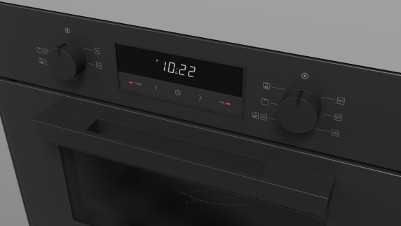 Fulgor | Microwave Oven With Grill | FUGMO 4505 MT MBK | Built-in | 1000 W | Grill | Matte Black