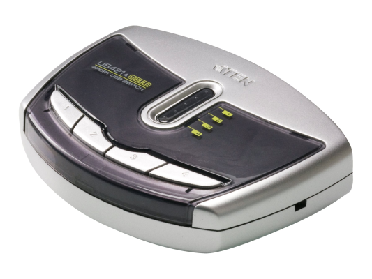 Aten US421A 4-Port USB 2.0 Peripheral Switch | Aten | 4-Port USB 2.0 Peripheral Switch | US421A