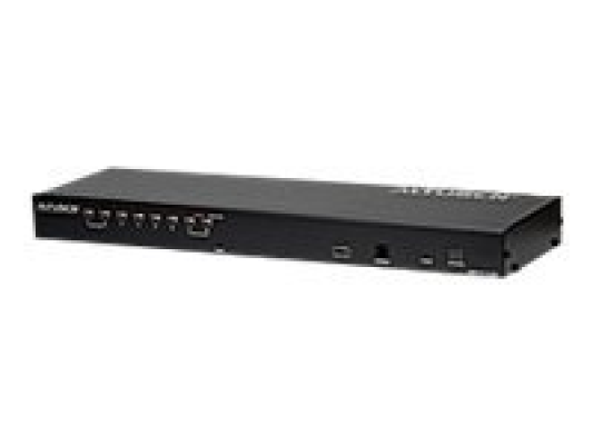 Aten KH1508A 8-Port Multi-Interface (DisplayPort, HDMI, DVI, VGA) Cat 5 KVM Switch | Aten | 8-Port Multi-Interface (DisplayPort, HDMI, DVI, VGA) Cat 5 KVM Switch | KH1508A