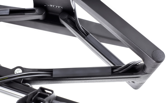 EDBAK | Wall mount | VSM654 | Display Mounts | 65-86 " | Maximum weight (capacity) 45 kg | Black