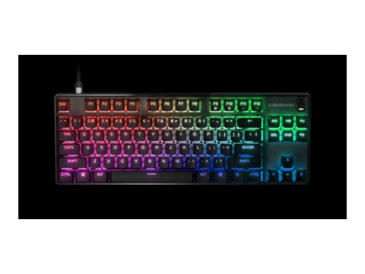 SteelSeries | Gaming Keyboard | Apex 9 TKL | Black | Gaming keyboard | Wired | RGB LED light | NOR | OptiPoint Optical