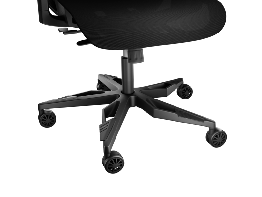 Genesis Ergonomic Chair Astat 700 Base material Aluminum; Castors material: Nylon with CareGlide coating | Black