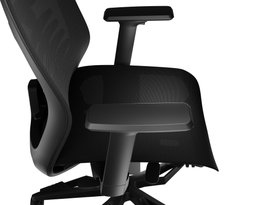 Genesis Ergonomic Chair Astat 700 Base material Aluminum; Castors material: Nylon with CareGlide coating | Black