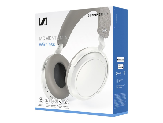 Sennheiser | Headphones | M4AEBT Momentum 4 | Wireless | Over-Ear | Noise canceling | Wireless