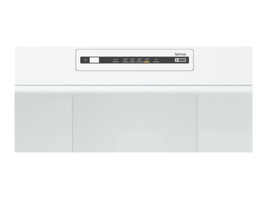 Bosch | Refrigerator | KGN36NWEA | Energy efficiency class E | Free standing | Combi | Height 186 cm | No Frost system | Fridge net capacity 216 L | Freezer net capacity 89 L | 42 dB | White