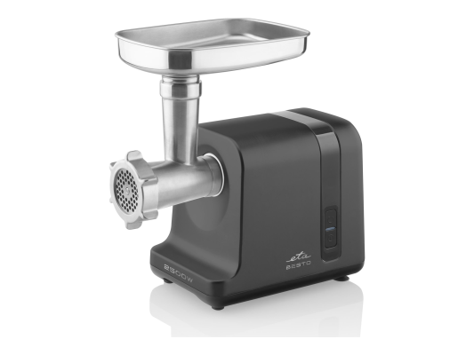 ETA | Meat grinder | ETA607590000 Besto | Black / Stainless Steel | 2500 W | Number of speeds 1 | Throughput (kg / min) 2.9 | Sausage stuffing, fine grinding, coarse grinding, medium grinding, grating, fruit press