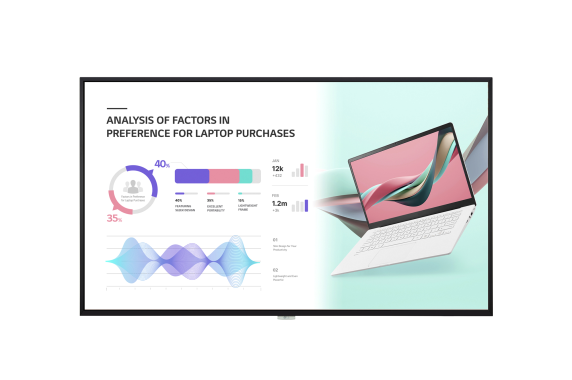 LG | 55UH5J-H | 55 " | Landscape / Portrait | 24 / 7 | WebOS | 500 cd / m² | 8 ms | 178 ° | 178 °