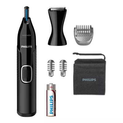 Philips | Nose, Ear, Eyebrow and Detail Hair Trimmer | NT5650 / 16 | Nose, Ear, Eyebrow and Detail Hair Trimmer | Black