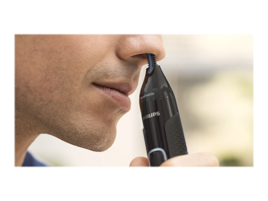 Philips | Nose, Ear, Eyebrow and Detail Hair Trimmer | NT5650 / 16 | Nose, Ear, Eyebrow and Detail Hair Trimmer | Black