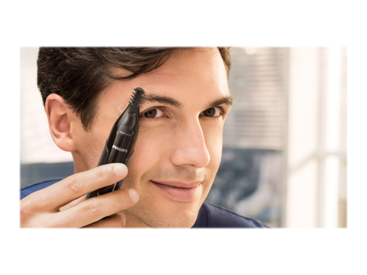 Philips | Nose, Ear, Eyebrow and Detail Hair Trimmer | NT5650 / 16 | Nose, Ear, Eyebrow and Detail Hair Trimmer | Black