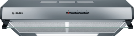 Bosch | Hood | DUL63CC50 Series 4 | Conventional | Energy efficiency class D | Width 60 cm | 350 m³ / h | Mechanical | LED | Stainless Steel