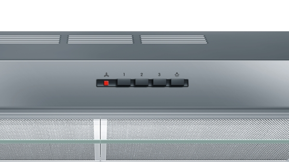 Bosch | Hood | DUL63CC50 Series 4 | Conventional | Energy efficiency class D | Width 60 cm | 350 m³ / h | Mechanical | LED | Stainless Steel