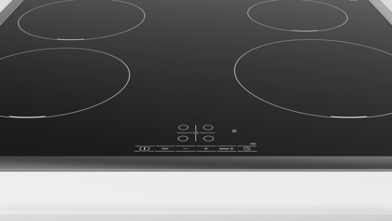 Bosch | Hob | PIE645BB5E Series 4 | Induction | Number of burners / cooking zones 4 | Touch | Timer | Black