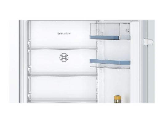 Bosch | Refrigerator | KIN86VSE0 Series 4 | Energy efficiency class E | Built-in | Combi | Height 177.5 cm | No Frost system | Fridge net capacity 184 L | Freezer net capacity 76 L | 35 dB | White