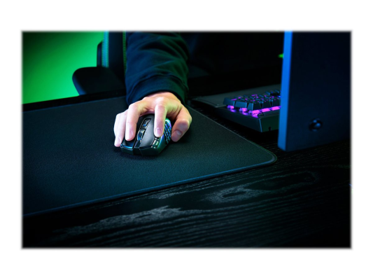 Razer | Naga V2 HyperSpeed | Gaming Mouse | Wireless | 2.4GHz, Bluetooth | Black | No