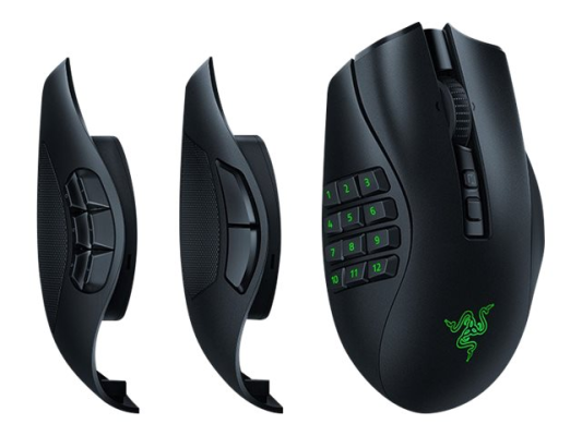 Razer | Naga V2 Pro | Gaming Mouse | Wireless | 2.4GHz, Bluetooth | Black | Yes