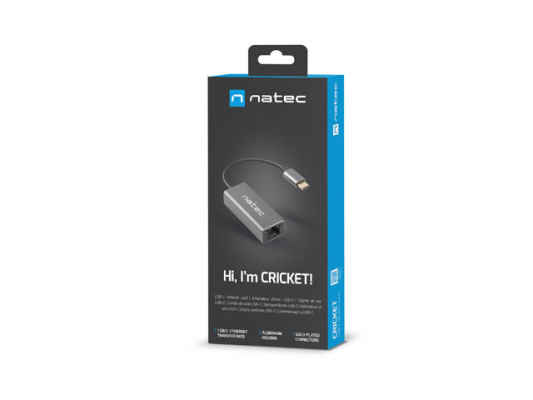 Natec | Ethernet Adapter Network Card | NNC-1925 Cricket USB 3.1
