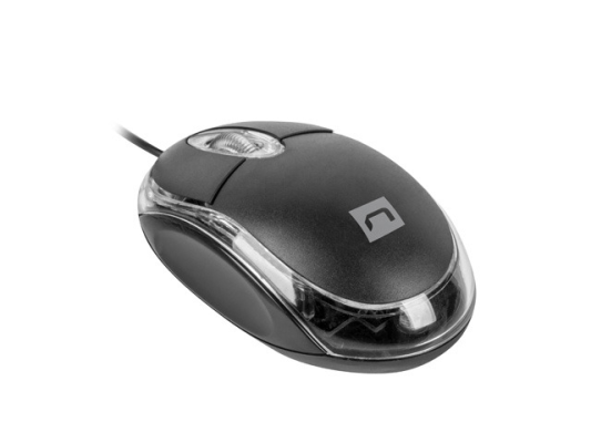 Natec Mouse, Vireo 2, Wired, 1000 DPI, Optical, Black | Natec | Mouse | Optical | Wireless | Green | Robin