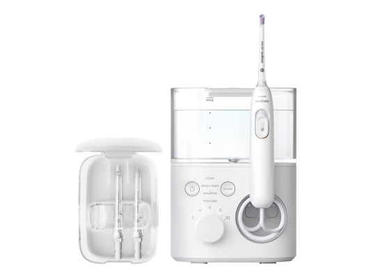 Philips | Oral Irrigator | HX3911 / 40 Sonicare Power Flosser 7000 | 600 ml | Number of heads 4 | White