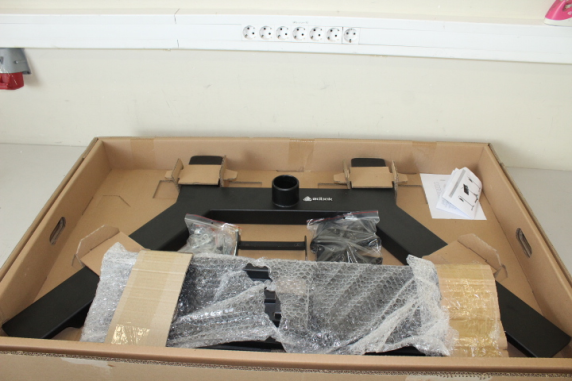 SALE OUT. | EDBAK | TR51c-B | Trolleys & Stands | 37-60 " | Maximum weight (capacity) 80 kg | USED AS DEMO | Black