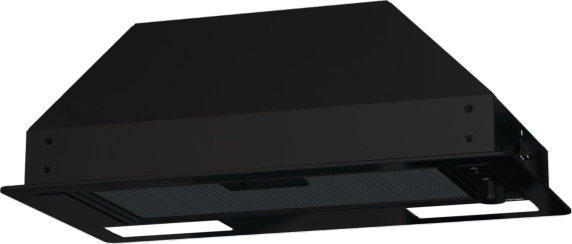 Gorenje | Hood | BHI681EB | Canopy | Energy efficiency class D | Width 58 cm | 370 m³ / h | Mechanical control | LED | Black