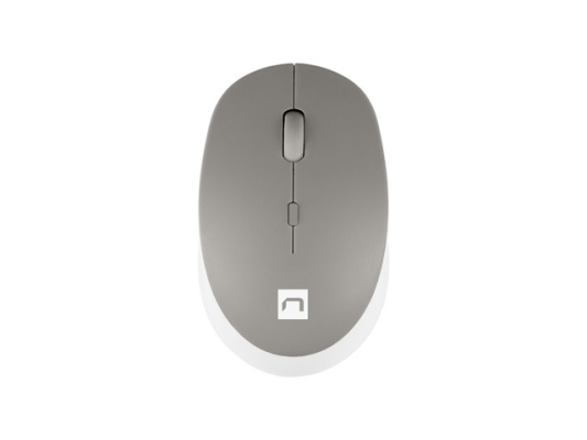 Natec | Mouse | Harrier 2 | Wireless | Bluetooth | White / Grey