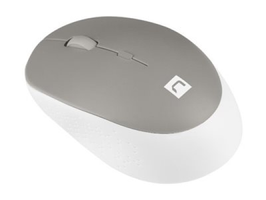 Natec | Mouse | Harrier 2 | Wireless | Bluetooth | White / Grey