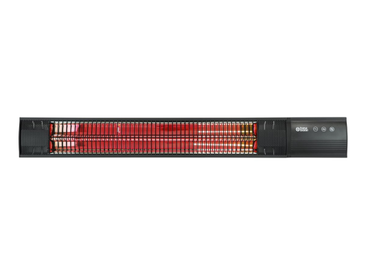 TunaBone | Electric Wall mounted Infrared Patio Heater | TB2580W-01 | Patio heater | 2500 W | Number of power levels 3 | Suitable for rooms up to 25 m² | Black | IP55