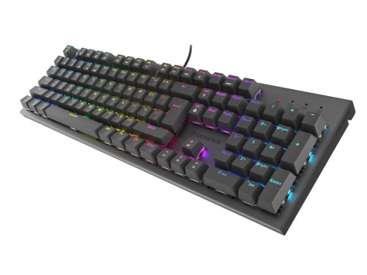 Genesis | THOR 303 | Black | Mechanical Gaming Keyboard | Wired | RGB LED light | US | USB Type-A | 1152 g | Outemu Red