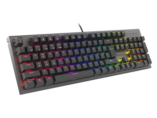 Genesis | THOR 303 | Black | Mechanical Gaming Keyboard | Wired | RGB LED light | US | USB Type-A | 1152 g | Outemu Red
