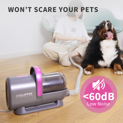 PETKIT | Air Clipper Pet Grooming Vacuum Kit 5in1 | LM4 | Grey / White