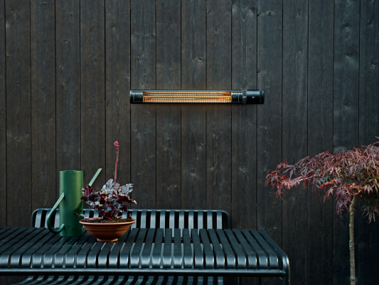 Mill | Outdoor Heater | OH2000ULGPSLIM | Patio heater | 2000 W | Black | IP65